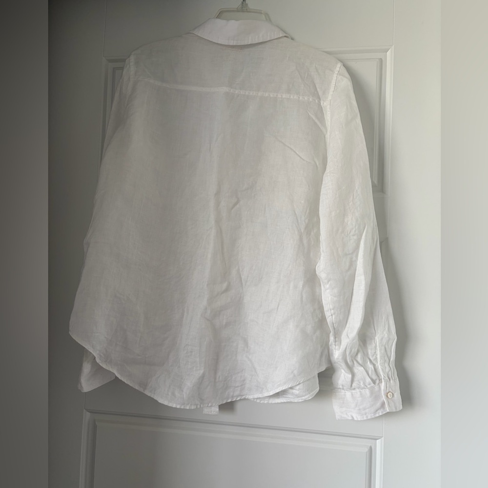 Lilly Pulitzer Seaview Linen Top - Picture 2 of 2